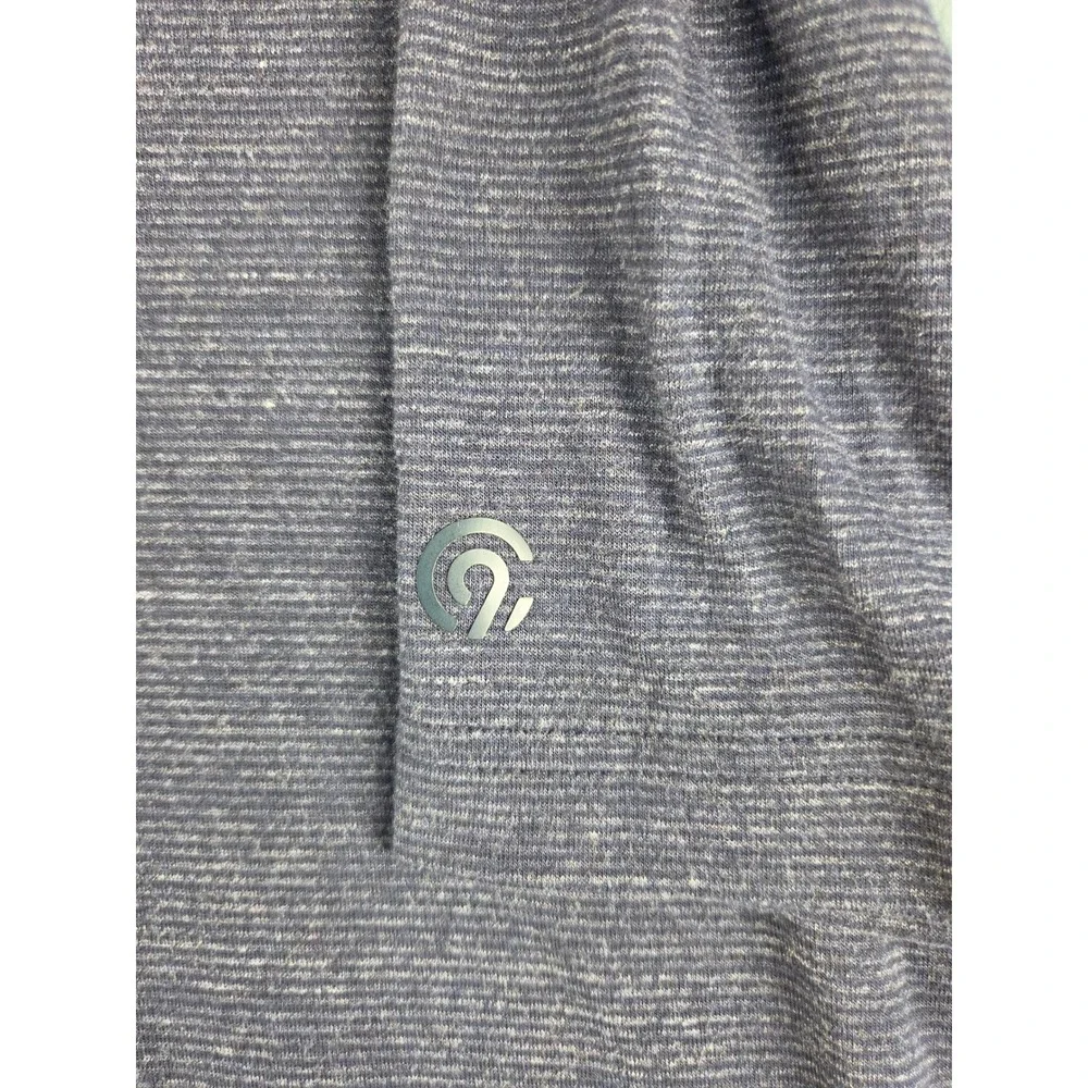 Champion C9 Mens XL Performance Polo Shirt Blue Space Dye Short Sleeve Golf Tee
